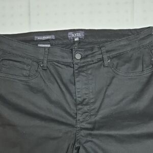 NWOT  NYDJ Womans  Black Billie Mini Boot Jeans Sz 14W